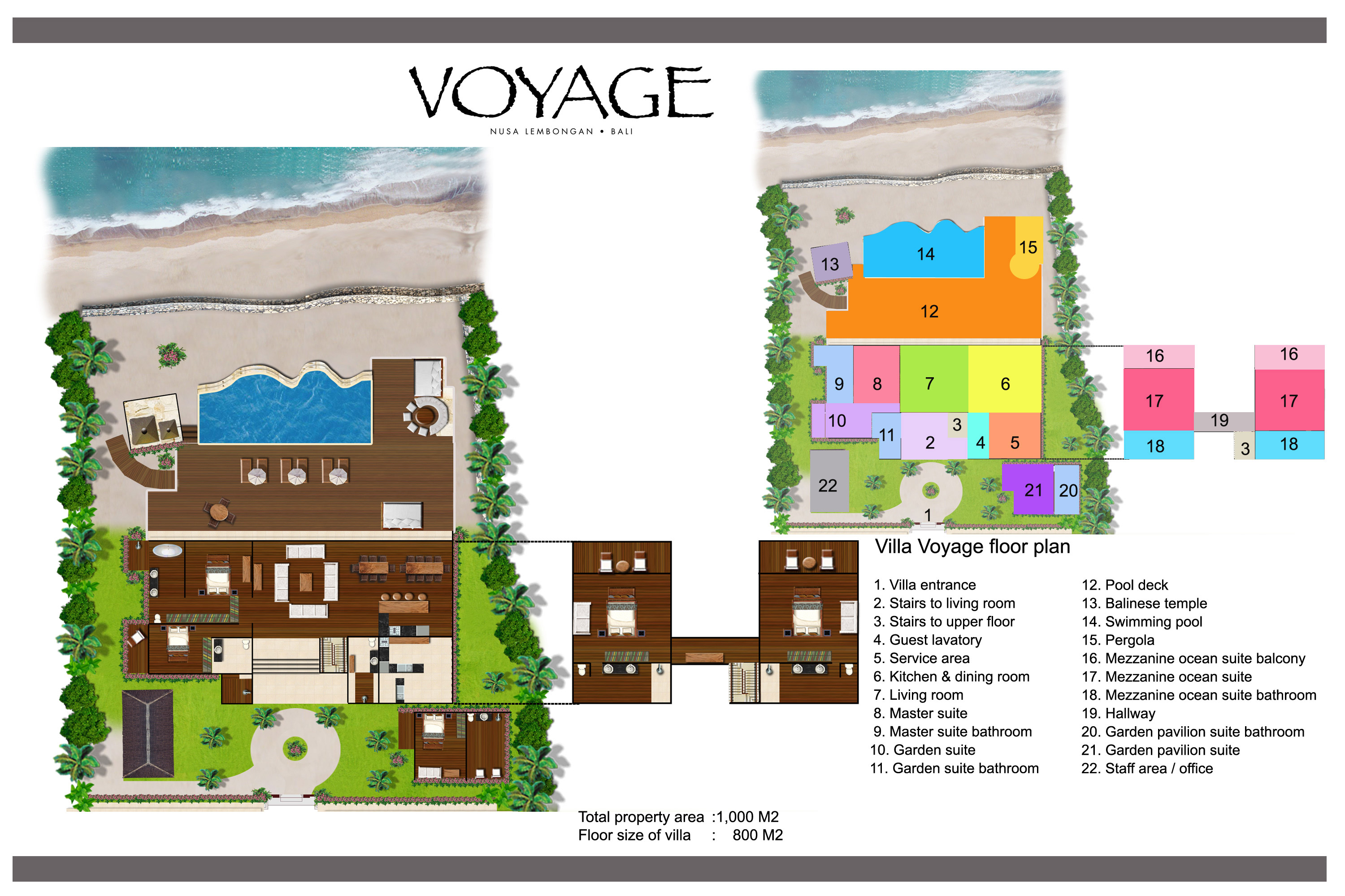 Villa Voyage - Floorplan